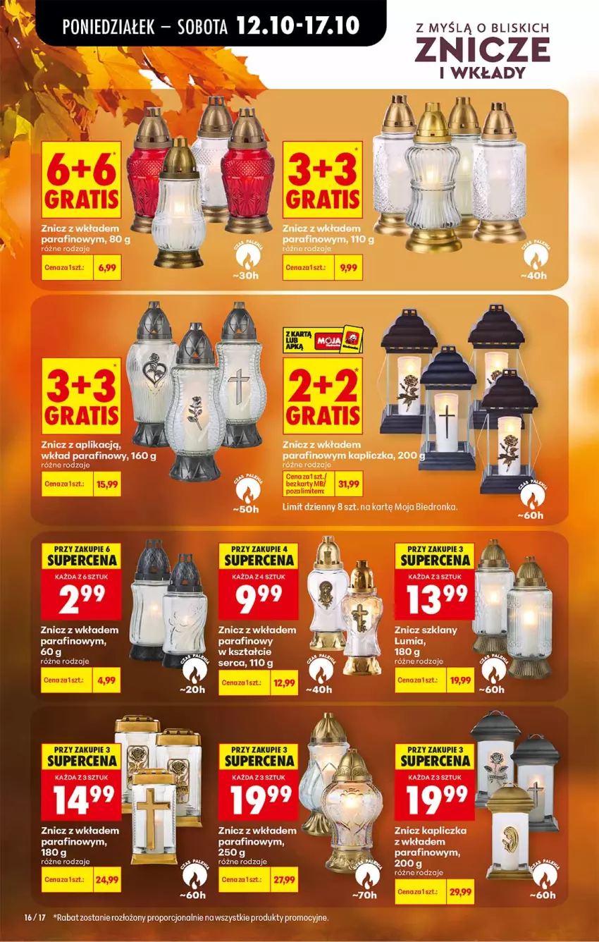 Gazetka promocyjna Biedronka - Od Poniedziałku - ważna 12.10 do 17.10.2026 - strona 16 - produkty: LEGO, Por, Ser, Znicz
