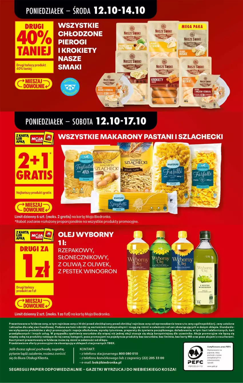 Gazetka promocyjna Biedronka - Od Poniedziałku - ważna 12.10 do 17.10.2026 - strona 64 - produkty: Gra, MOIA, Olej, Por, Stek, Wino