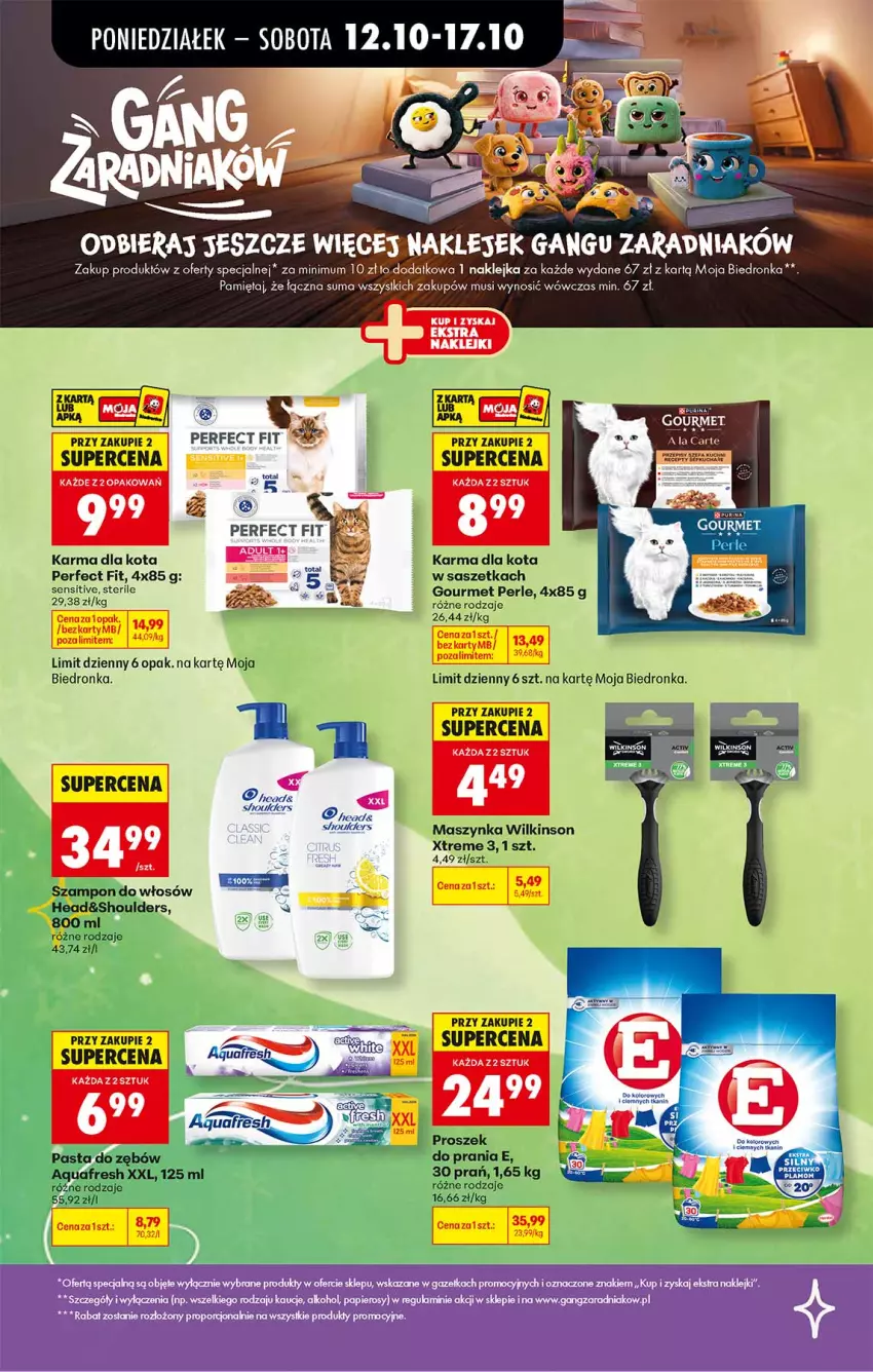 Gazetka promocyjna Biedronka - Od Poniedziałku - ważna 12.10 do 17.10.2026 - strona 75 - produkty: Aquafresh, Klej, Mięta, Mus, Pasta do zębów, Szynka