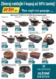 Gazetka promocyjna Prim Market - Gazetka - ważna od 02.11 do 02.11.2022 - strona 15 - produkty: Noż, Cukier, Chlebak, Maselniczka, Garnek, Klej, Garnek z pokrywą, Chleb, Patelnia, Rondel, Fa