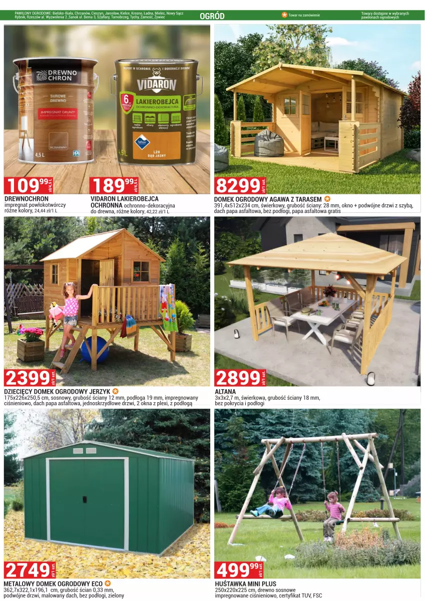 Gazetka promocyjna Merkury Market - ważna 02.05 do 31.05.2025 - strona 10 - produkty: Chrzan, Drzwi, Dzieci, Fa, Gra, Huśtawka, Okno, Sos