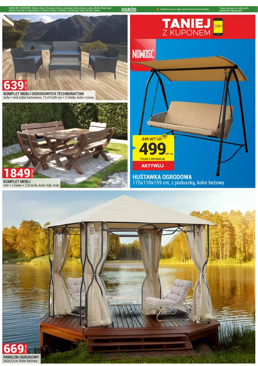 Gazetka promocyjna Merkury Market - ważna 02.05 do 31.05.2025 - strona 2 - produkty: Chrzan, Fa, Fotel, Huśtawka, Sofa, Stół