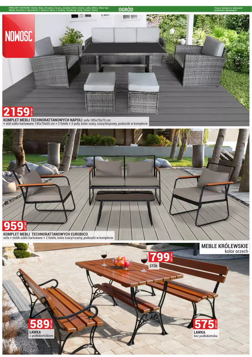 Gazetka promocyjna Merkury Market - ważna 02.05 do 31.05.2025 - strona 4 - produkty: BIC, Chrzan, Fa, Fotel, LG, Meble, Puf, Robico, Sofa, Stół, Stolik
