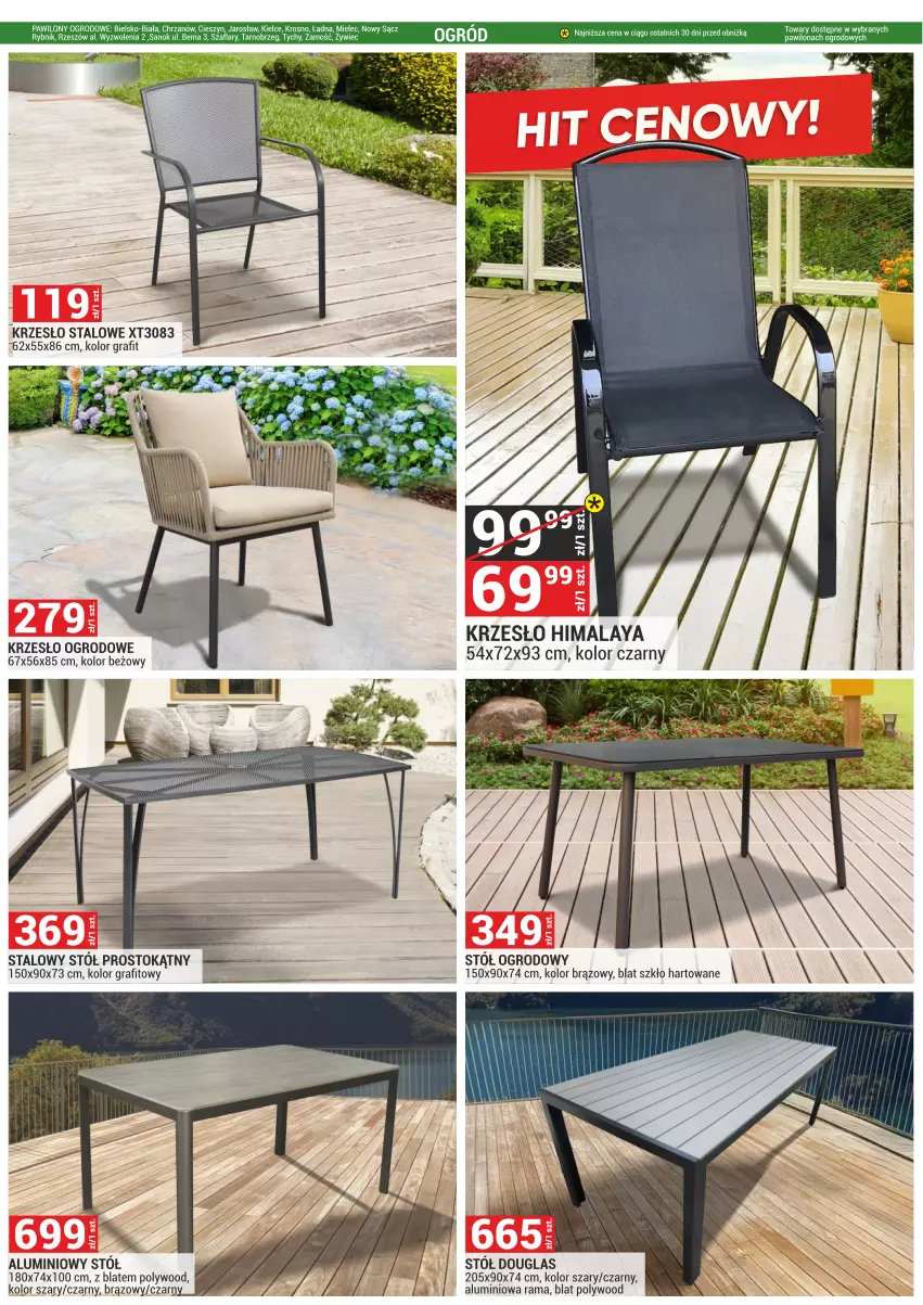 Gazetka promocyjna Merkury Market - ważna 02.05 do 31.05.2025 - strona 5 - produkty: Chrzan, Gra, Himalaya, Krzesło, Krzesło ogrodowe, Rama, Stół