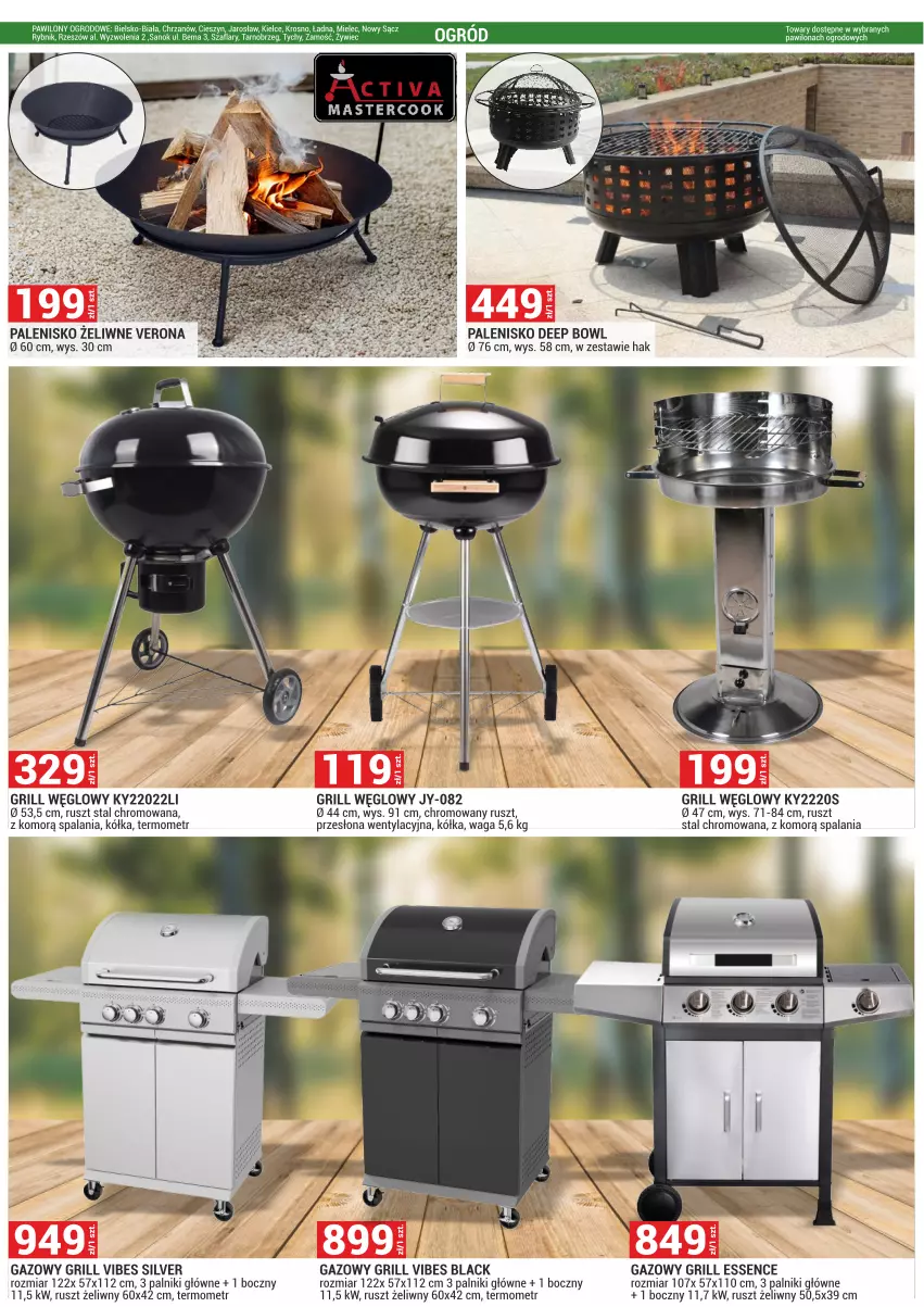 Gazetka promocyjna Merkury Market - ważna 02.05 do 31.05.2025 - strona 6 - produkty: Chrzan, Grill, Lack, Palenisko, Termometr, Waga