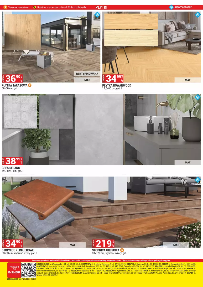 Gazetka promocyjna Merkury Market - ważna 02.05 do 31.05.2025 - strona 65 - produkty: Gres, Płytka, Por, Top