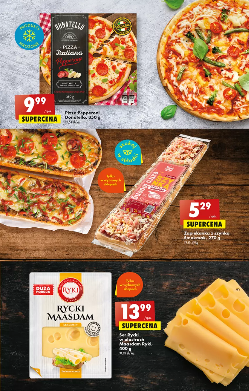 Gazetka promocyjna Biedronka - ważna 20.04 do 26.04.2023 - strona 43 - produkty: Maasdam, Pizza, Zapiekanka