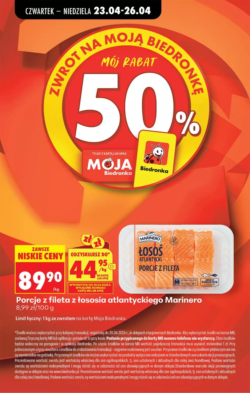 Gazetka promocyjna Biedronka - Od Czwartku - ważna 23.04 do 29.04.2026 - strona 14 - produkty: Tran