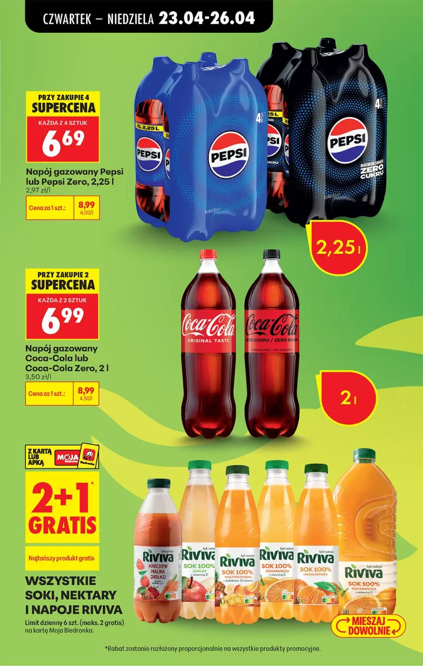 Gazetka promocyjna Biedronka - Od Czwartku - ważna 23.04 do 29.04.2026 - strona 19 - produkty: Dada, Gin, Sok