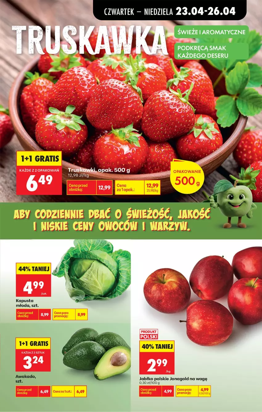 Gazetka promocyjna Biedronka - Od Czwartku - ważna 23.04 do 29.04.2026 - strona 35 - produkty: Deser, Jonagold, Ser