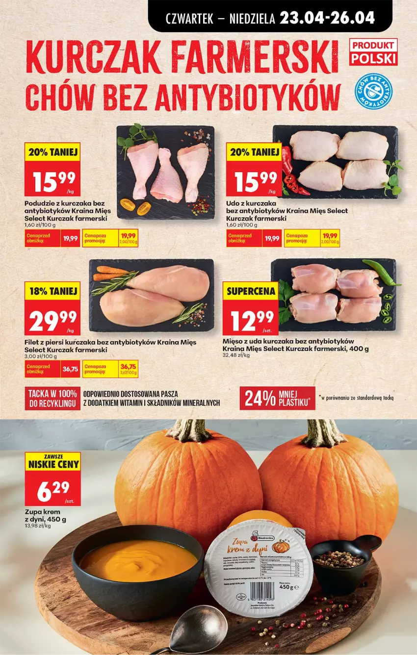 Gazetka promocyjna Biedronka - Od Czwartku - ważna 23.04 do 29.04.2026 - strona 43 - produkty: Basia, Fa, Filet z piersi kurczaka, Kurczak, Mięso, Mięso z uda kurczaka, Podudzie z kurczaka, Por, Udo z kurczaka, Zupa