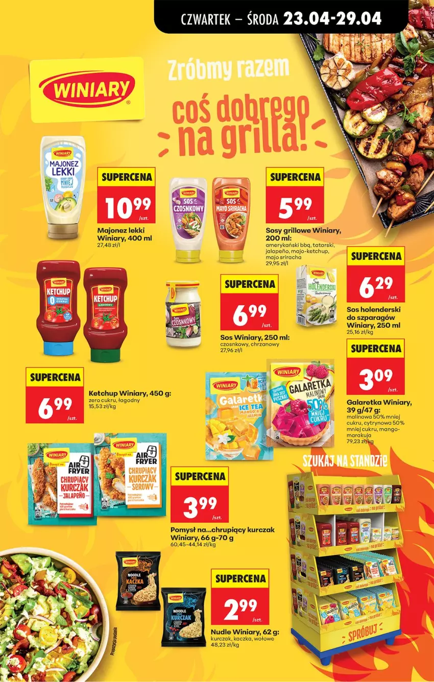 Gazetka promocyjna Biedronka - Od Czwartku - ważna 23.04 do 29.04.2026 - strona 53 - produkty: Chrzan, Gala, Galaretka, Kaczka, Ketchup, Kurczak, Majonez, Ser, Sos, Winiary