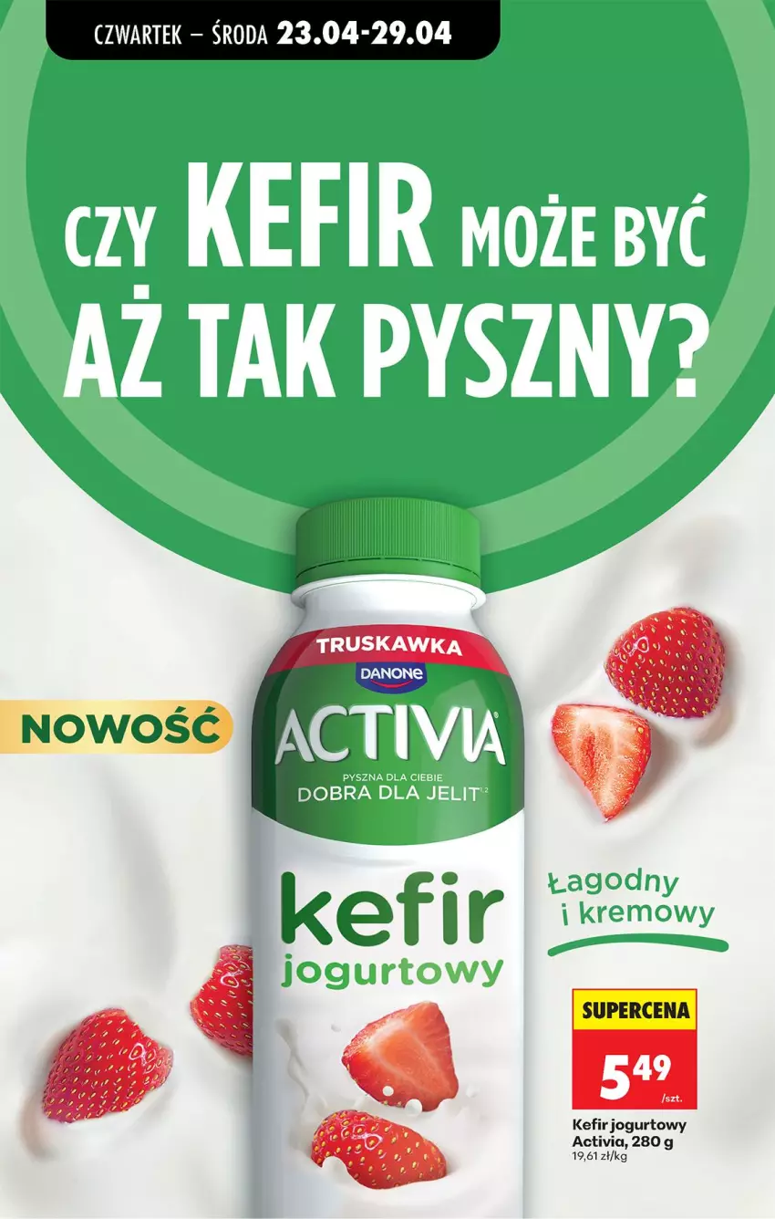 Gazetka promocyjna Biedronka - Od Czwartku - ważna 23.04 do 29.04.2026 - strona 64 - produkty: Activia, Danone, Fa, Jogurt, Kefir
