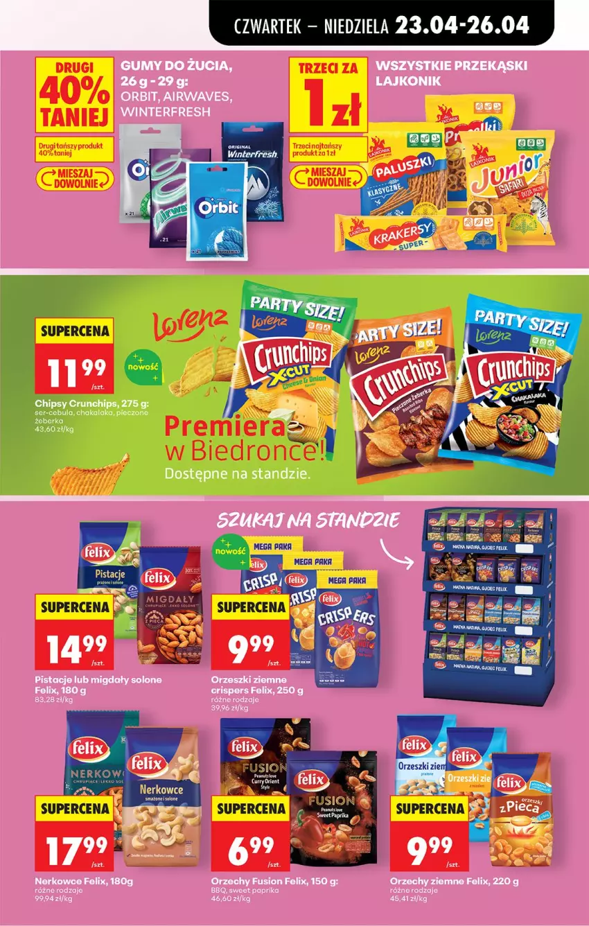 Gazetka promocyjna Biedronka - Od Czwartku - ważna 23.04 do 29.04.2026 - strona 67 - produkty: Fa, Gin, Orzeszki
