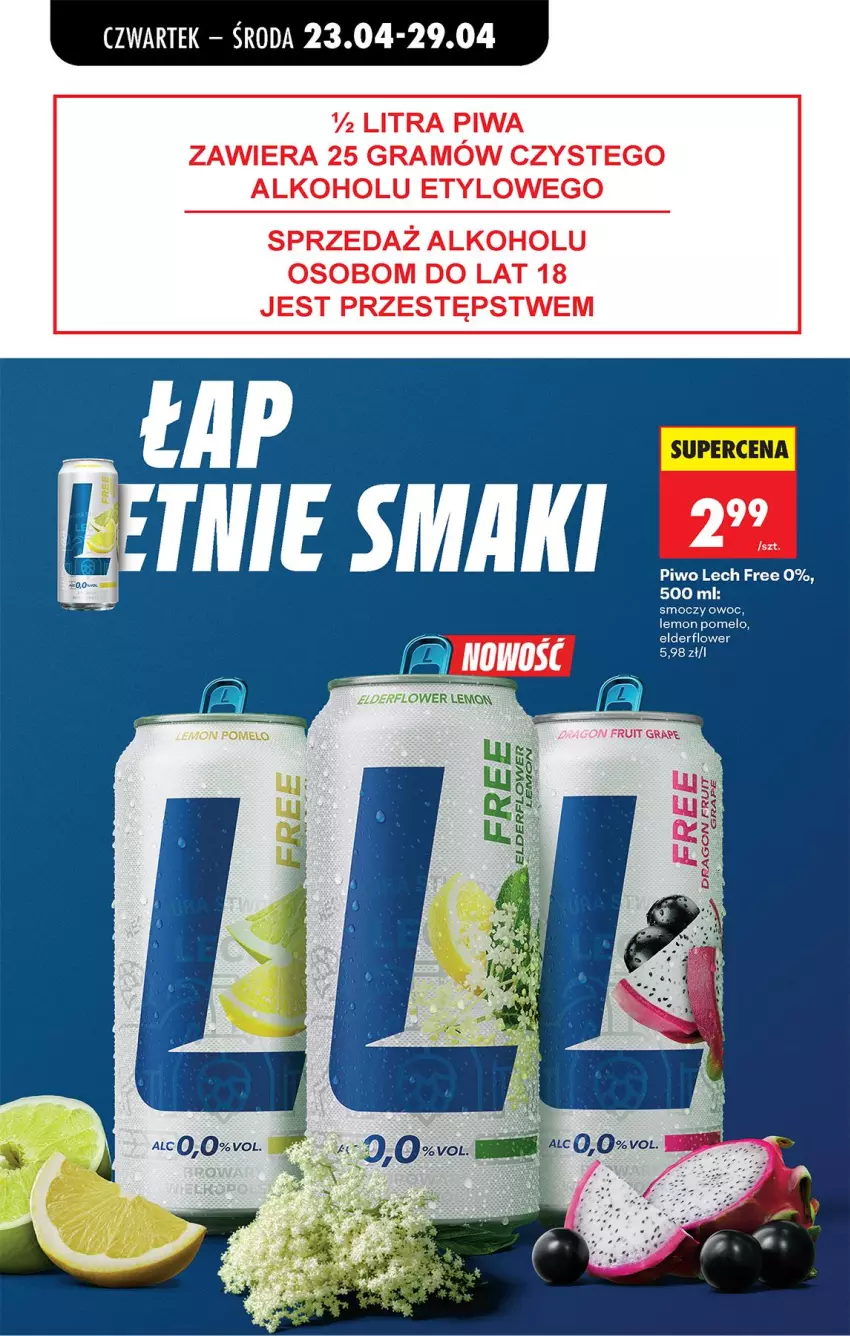 Gazetka promocyjna Biedronka - Od Czwartku - ważna 23.04 do 29.04.2026 - strona 75 - produkty: Gra, Piwa, Piwo, Pomelo