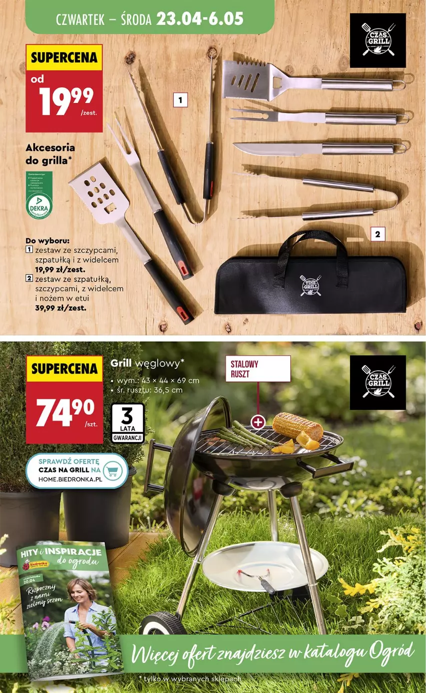 Gazetka promocyjna Biedronka - Od Czwartku - ważna 23.04 do 29.04.2026 - strona 88 - produkty: Grill, Noż