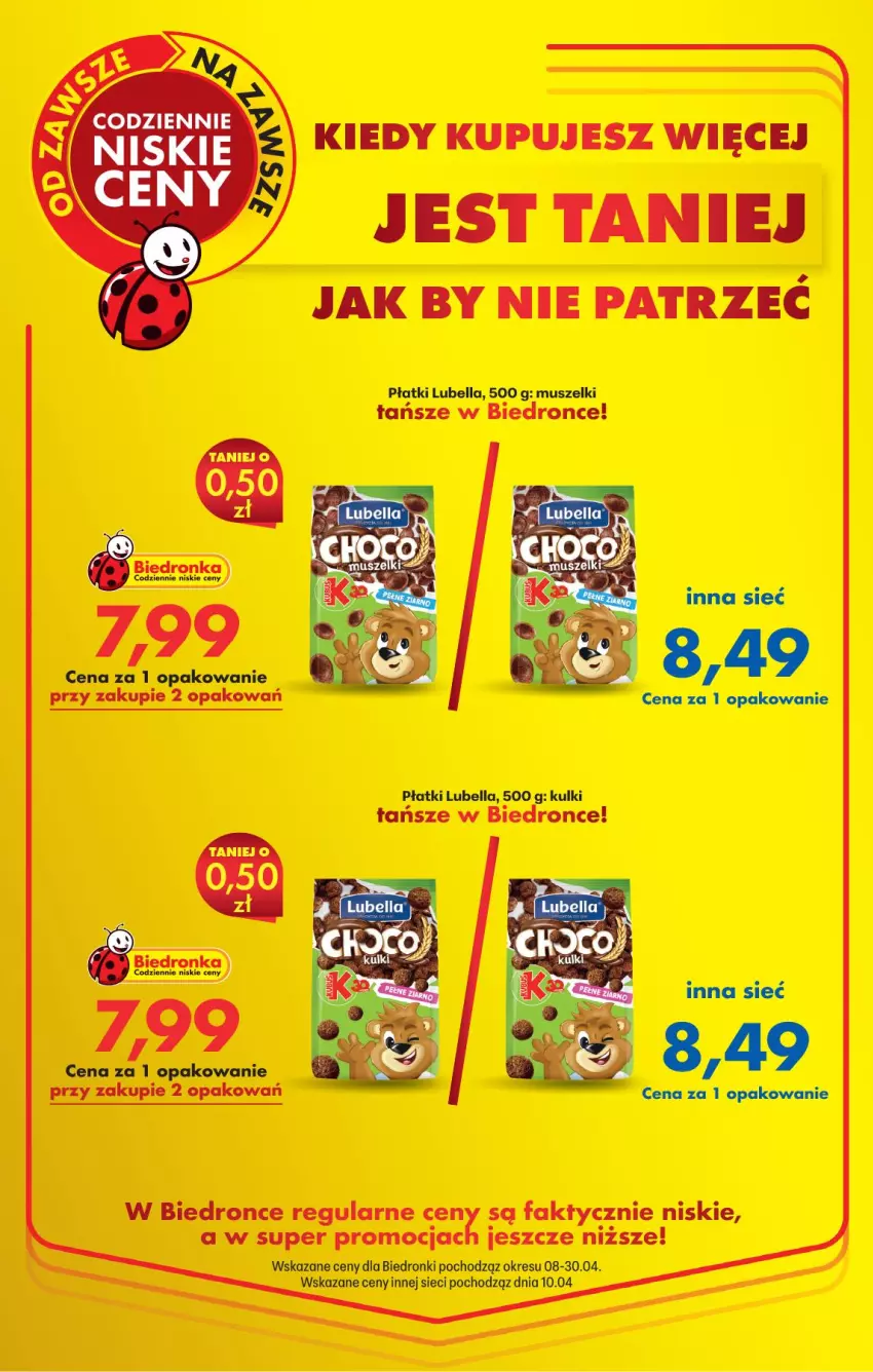 Gazetka promocyjna Biedronka - Od Czwartku - ważna 23.04 do 29.04.2026 - strona 9 - produkty: Bell, Bella, Fa, Lubella, Mus