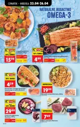 Gazetka promocyjna Biedronka - Od Czwartku - Gazetka - ważna od 29.04 do 29.04.2026 - strona 56 - produkty: Sos, Por, Filet z pstrąga, Stek, Pstrąg, Krewetki, Tuńczyk