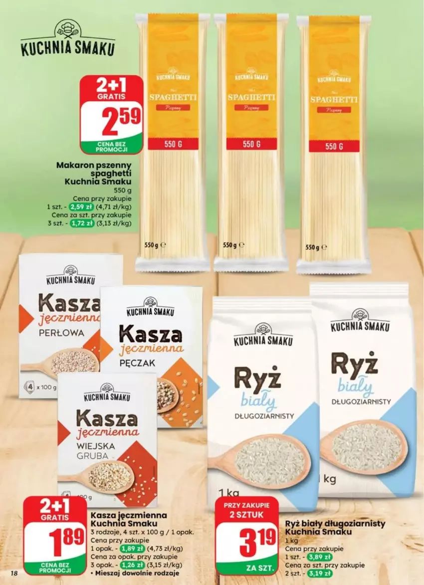 Gazetka promocyjna Dino - ważna 30.07 do 05.08.2025 - strona 10 - produkty: Gra, Kasza, Kuchnia, Ryż, Sok, Spaghetti