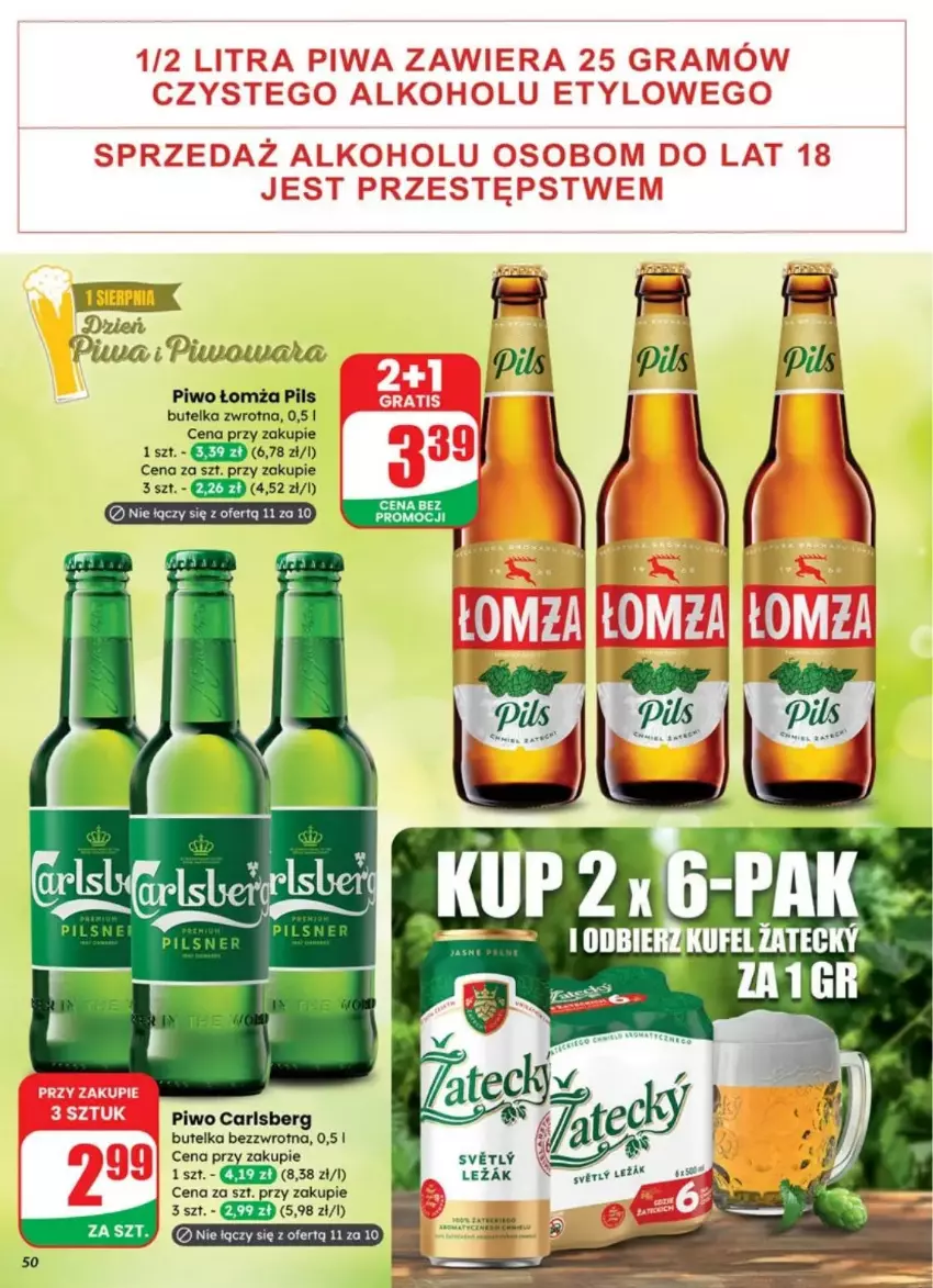 Gazetka promocyjna Dino - ważna 30.07 do 05.08.2025 - strona 46 - produkty: Carlsberg, Piwa, Piwo