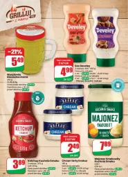 Gazetka promocyjna Dino - Gazetka - ważna od 05.08 do 05.08.2025 - strona 13 - produkty: Chrzan, Majonez, Ketchup, Krakus, Sos, Kuchnia, Rolnik, Grill