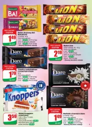 Gazetka promocyjna Dino - Gazetka - ważna od 05.08 do 05.08.2025 - strona 45 - produkty: Ba!, Wafelek, Lion, Baton, Knoppers, Bakalland