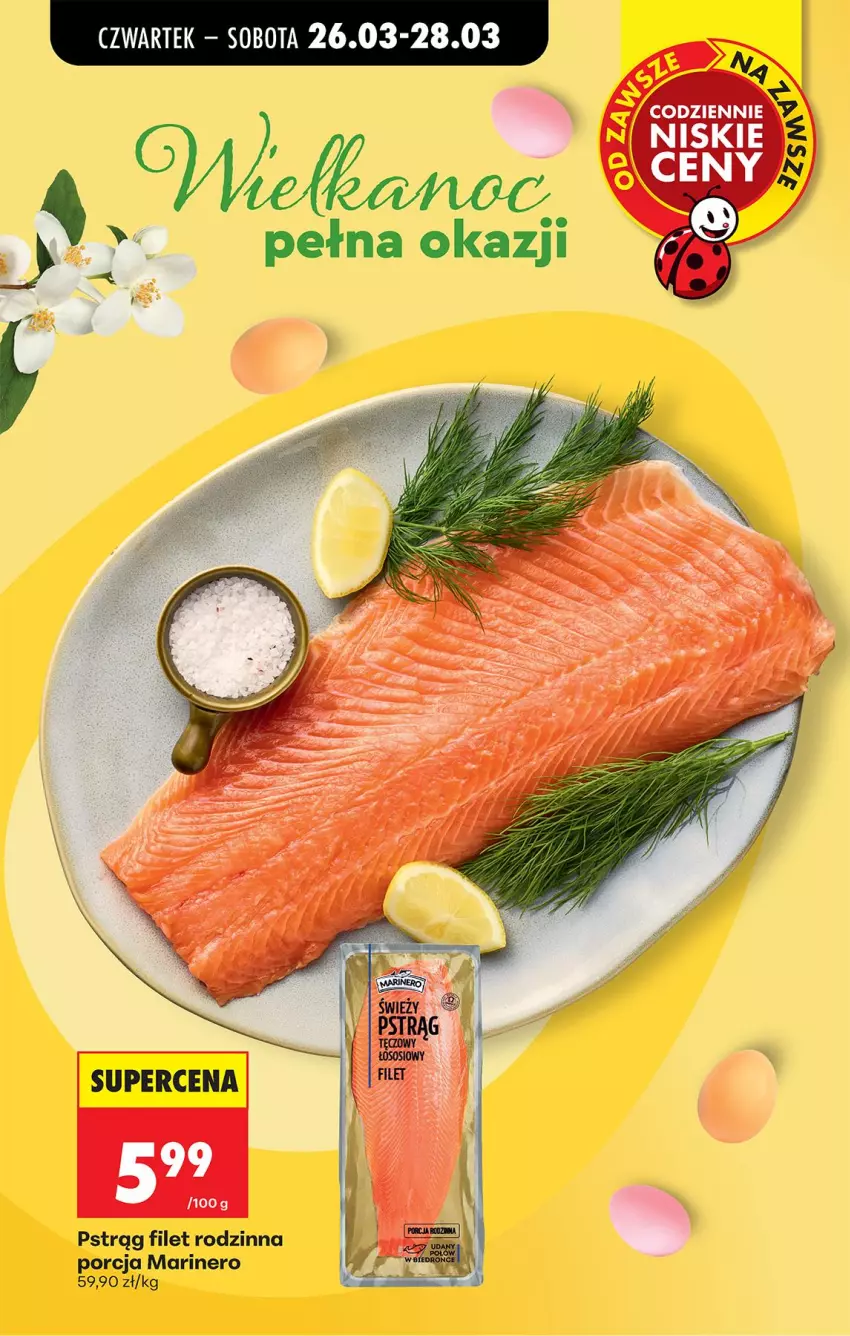 Gazetka promocyjna Biedronka - Od Czwartku - ważna 26.03 do 01.04.2026 - strona 36 - produkty: Por, Pstrąg