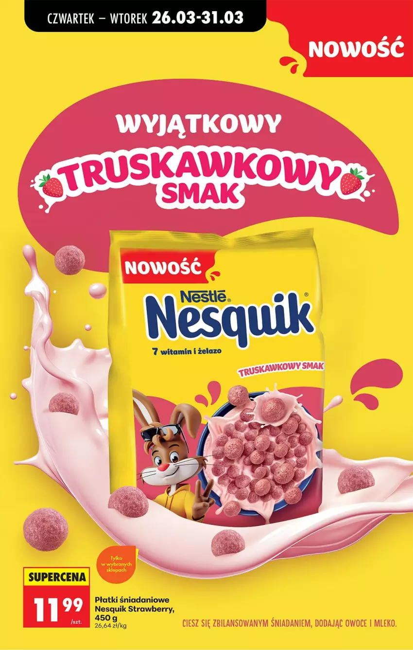 Gazetka promocyjna Biedronka - Od Czwartku - ważna 26.03 do 01.04.2026 - strona 63 - produkty: Danio, Nesquik