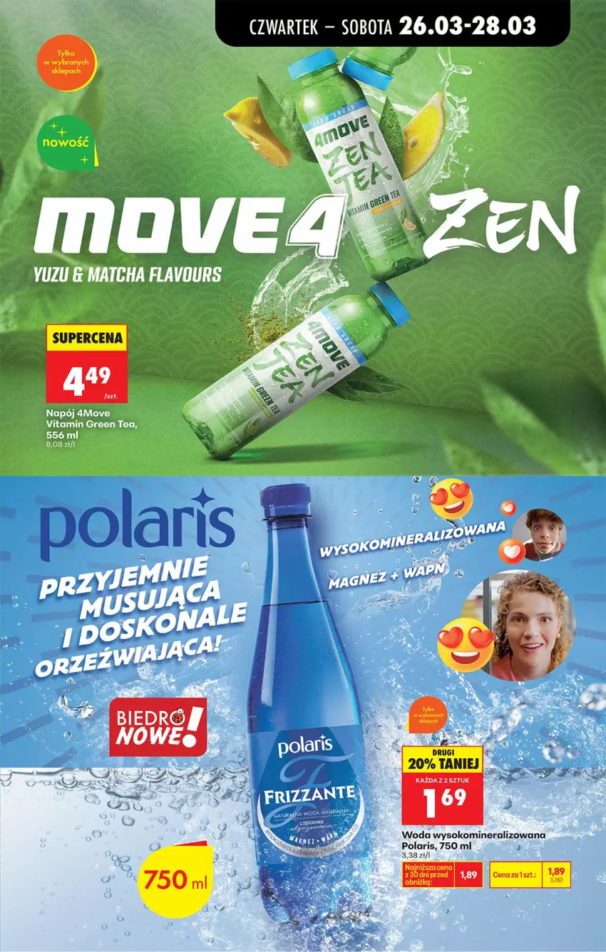 Gazetka promocyjna Biedronka - Od Czwartku - ważna 26.03 do 01.04.2026 - strona 67 - produkty: Napój, Sok, Woda