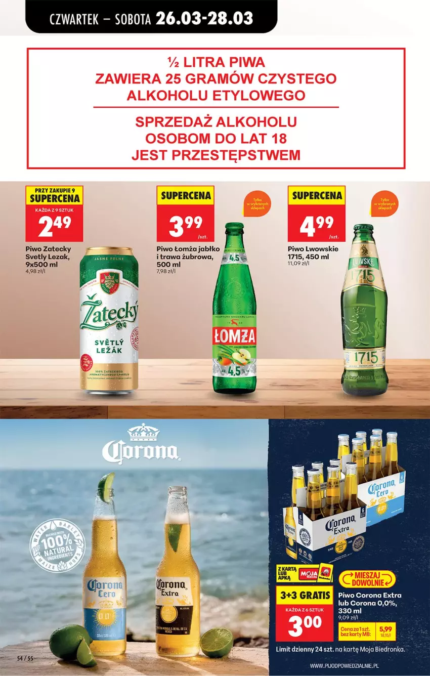 Gazetka promocyjna Biedronka - Od Czwartku - ważna 26.03 do 01.04.2026 - strona 68 - produkty: Gra, Piwa, Piwo