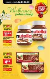 Gazetka promocyjna Biedronka - Od Czwartku - Gazetka - ważna od 01.04 do 01.04.2026 - strona 10 - produkty: Nutella, Ser, Czekolada mleczna, Czekolada