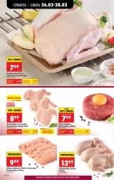 Gazetka promocyjna Biedronka - Od Czwartku - Gazetka - ważna od 01.04 do 01.04.2026 - strona 28 - produkty: Kurczak, Mięso mielone, Tatar wołowy, Kaczka, Przepiórka, Skrzydełka z kurczaka, Mięso