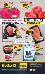 Gazetka promocyjna Netto - Gazetka spożywcza - Gazetka - ważna od 17.07 do 17.07.2021 - strona 20 - produkty: Piec, Polędwica, Nałęczowianka, Por, Gry, Tuńczyk, Woda mineralna, Woda, Pomidor malinowy