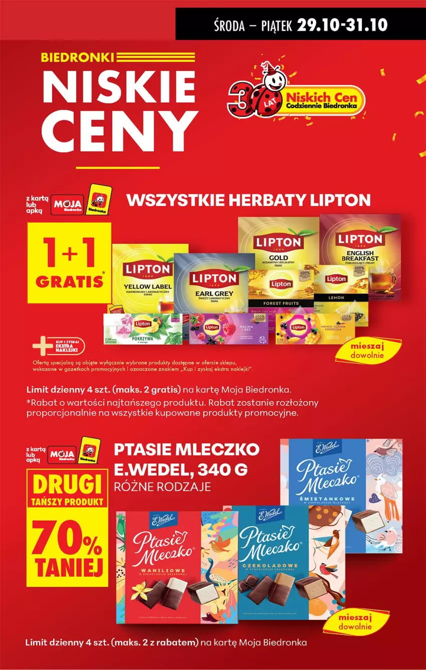 Gazetka promocyjna Biedronka - Od Środy - ważna 29.10 do 30.10.2025 - strona 11 - produkty: Gra, Klej, Mleczko, Por, Ptasie mleczko