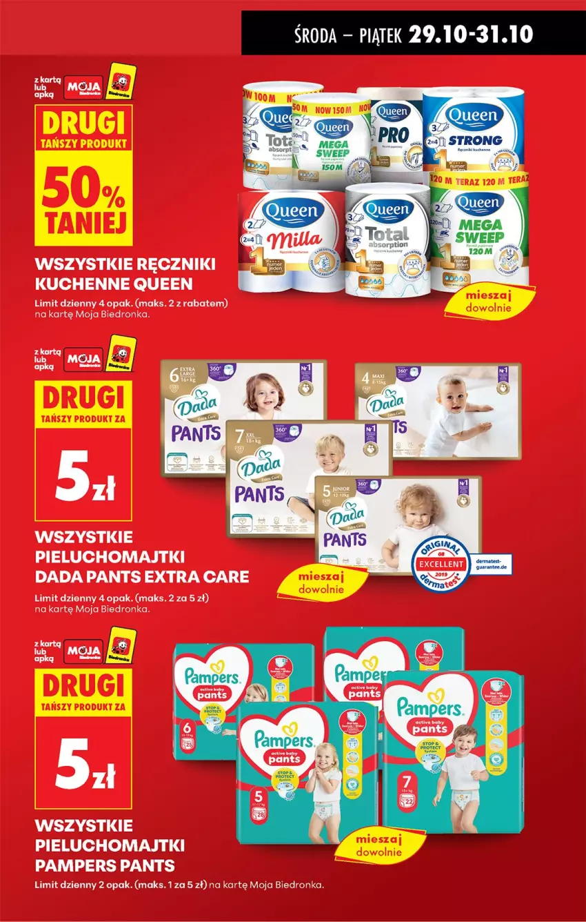 Gazetka promocyjna Biedronka - Od Środy - ważna 29.10 do 30.10.2025 - strona 15 - produkty: Pampers, Top