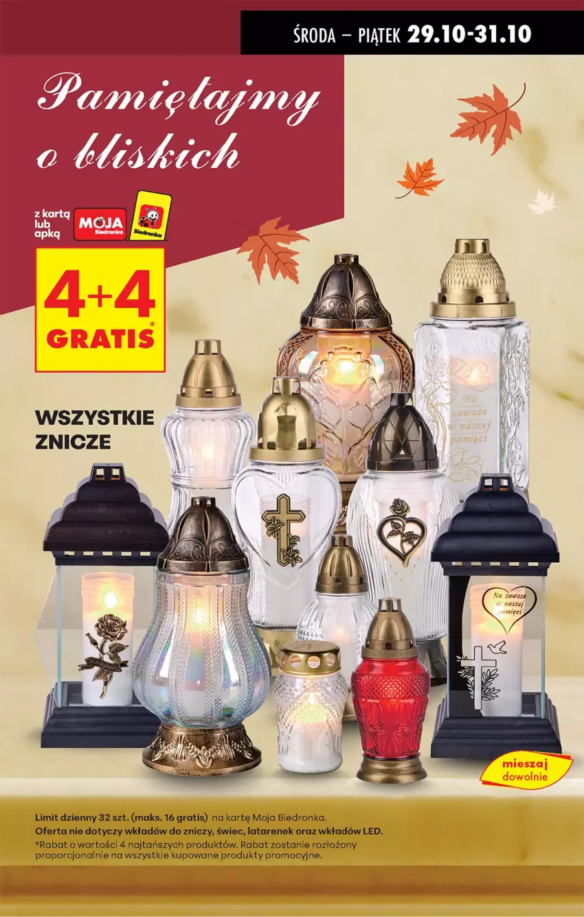 Gazetka promocyjna Biedronka - Od Środy - ważna 29.10 do 30.10.2025 - strona 17 - produkty: Gra, Por, Znicz