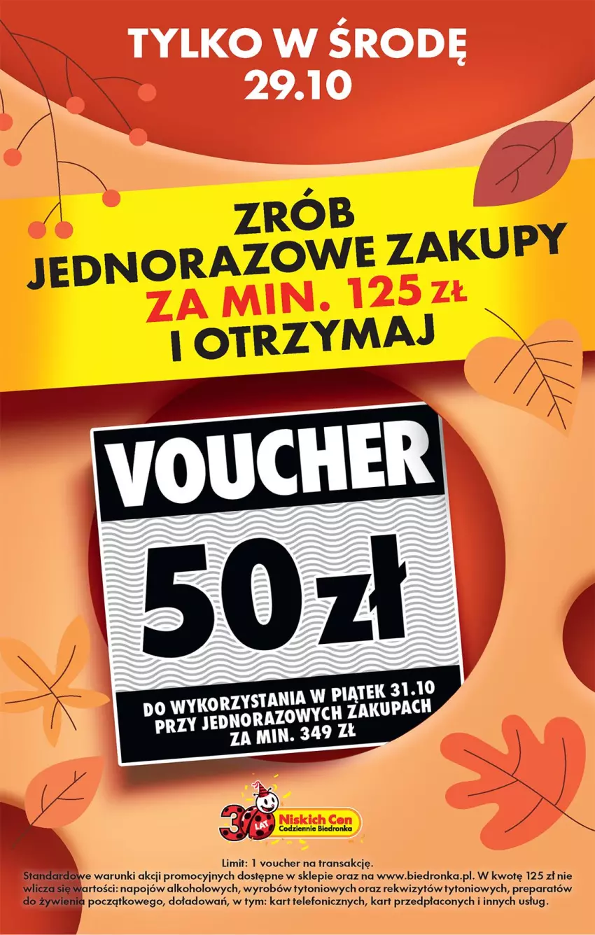 Gazetka promocyjna Biedronka - Od Środy - ważna 29.10 do 30.10.2025 - strona 3