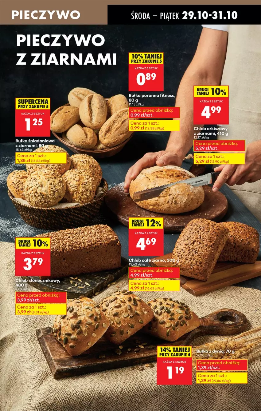 Gazetka promocyjna Biedronka - Od Środy - ważna 29.10 do 30.10.2025 - strona 33 - produkty: Bułka, Chleb, Fa, Piec, Pieczywo