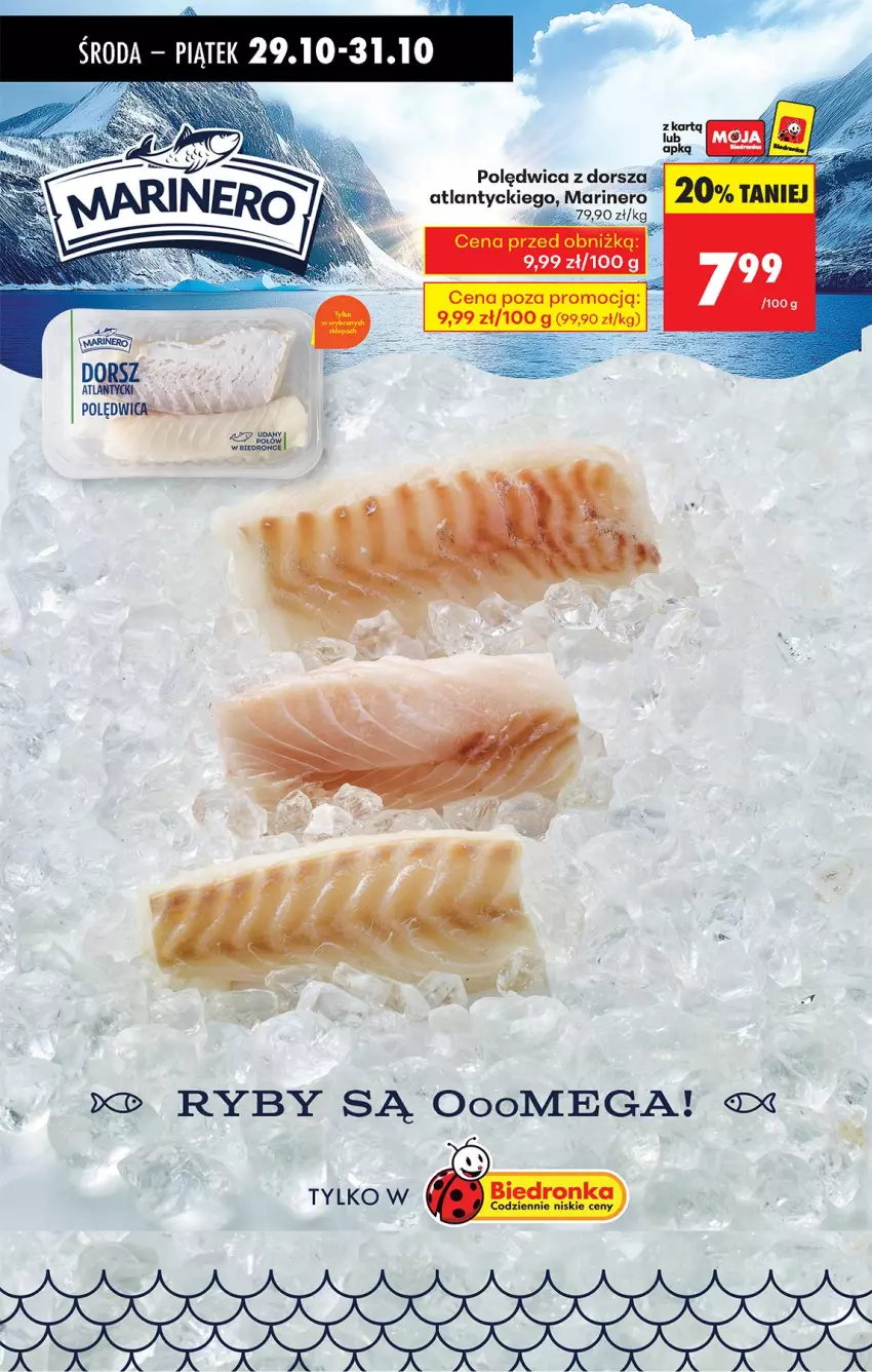 Gazetka promocyjna Biedronka - Od Środy - ważna 29.10 do 30.10.2025 - strona 34 - produkty: Dorsz, Polędwica