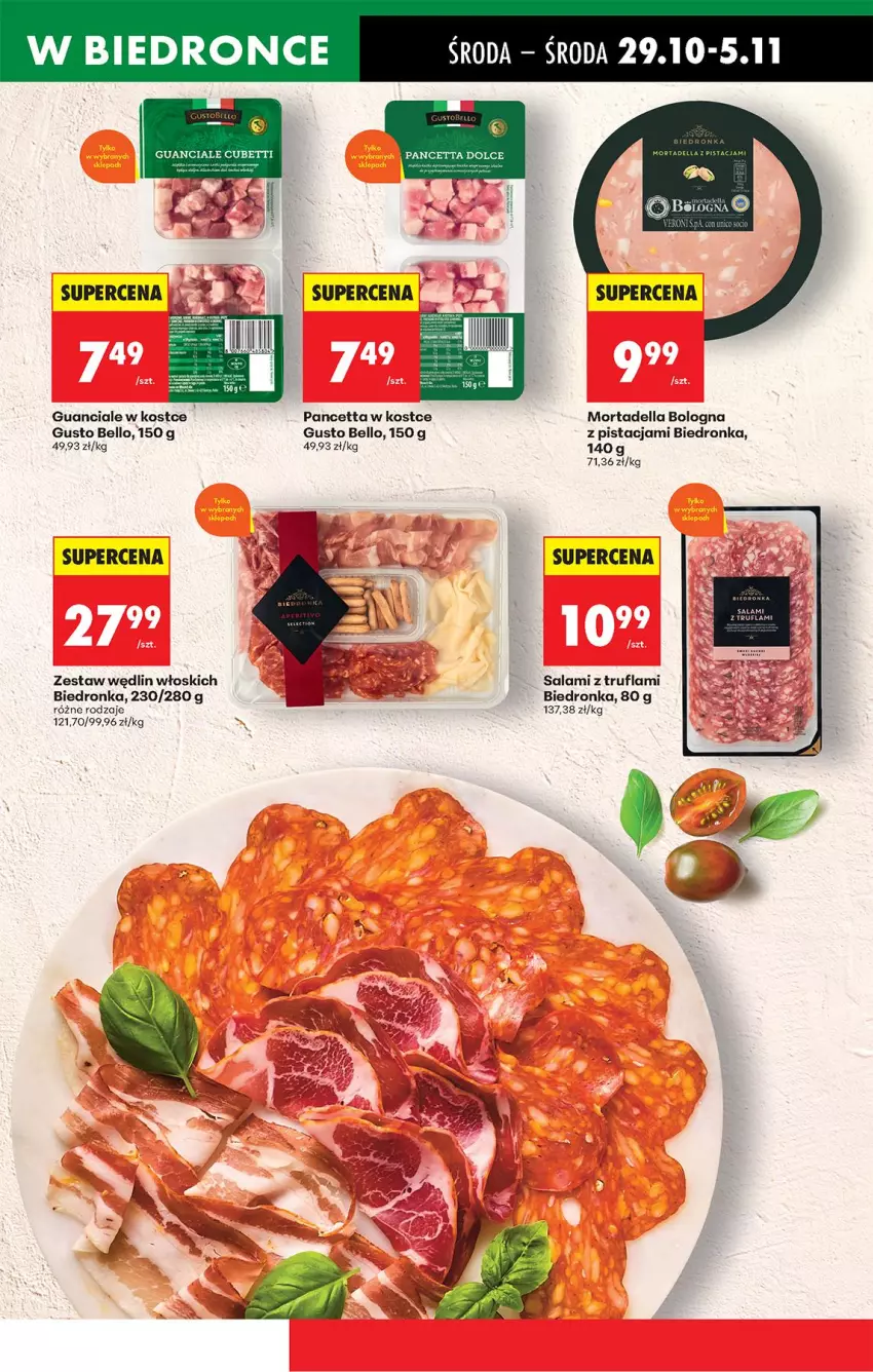 Gazetka promocyjna Biedronka - Od Środy - ważna 29.10 do 30.10.2025 - strona 41 - produkty: Bell, Dell, Mortadella, Salami