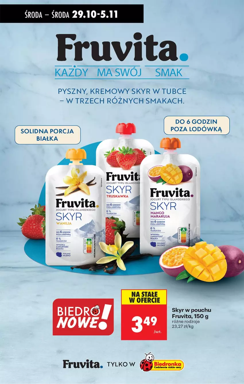 Gazetka promocyjna Biedronka - Od Środy - ważna 29.10 do 30.10.2025 - strona 53 - produkty: Isla, Jogurt, Mango, Por