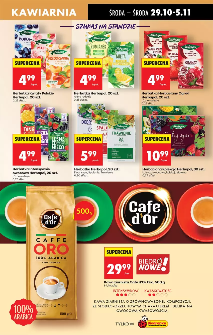 Gazetka promocyjna Biedronka - Od Środy - ważna 29.10 do 30.10.2025 - strona 61 - produkty: BIC, Herbapol, Kawa, Kawa ziarnista, Ogród