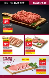 Gazetka promocyjna Biedronka - Od Środy - Gazetka - ważna od 30.10 do 30.10.2025 - strona 28 - produkty: Kurczak, Mięso mielone, Top, Polędwiczki z kurczaka, Schab wieprzowy, Burger, Kotlet, Feta, Mięso