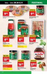 Gazetka promocyjna Biedronka - Od Środy - Gazetka - ważna od 30.10 do 30.10.2025 - strona 48 - produkty: Nutella, Sos, Rio Mare, Bell, Krem pistacjowy, Sos pomidorowy, Pasztet, Pizza, Pizza margherita, Tuńczyk, Bazyl, LG