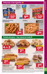 Gazetka promocyjna Stokrotka - Supermarket - Gazetka - ważna od 07.05 do 07.05.2025 - strona 11 - produkty: Piec, Kurczak, Pączek, Warzywa, Por, Gra, Hot dog, Parówki, Tarczyński, Bagietka, Bułka grahamka, Morliny, Pieczywo, Półbagietka, Owoce, Kabanos, Kiełbasa, Berlinki, Bułka, Mięso