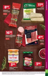 Gazetka promocyjna Stokrotka - Supermarket - Gazetka - ważna od 07.05 do 07.05.2025 - strona 15 - produkty: Chrzan, Warzywa, Kindziuk, Kiełbasa krakowska, Owoce, Kabanos, Kiełbasa, Olewnik, Mięso