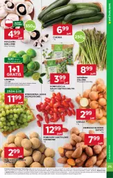 Gazetka promocyjna Stokrotka - Supermarket - Gazetka - ważna od 07.05 do 07.05.2025 - strona 7 - produkty: Piec, Cebula, Warzywa, Por, Gra, Ziemniaki, Sałat, Winogrona, Limonka, Owoce, Wino, Grill, Pomidory, Mięso