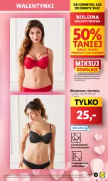 Gazetka promocyjna Lidl - GAZETKA - Gazetka - ważna od 10.02 do 10.02.2024 - strona 15 - produkty: Miseczka, Biustonosz, Bielizna