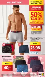 Gazetka promocyjna Lidl - GAZETKA - Gazetka - ważna od 10.02 do 10.02.2024 - strona 21 - produkty: Sok, Ser, Bielizna, Bokserki