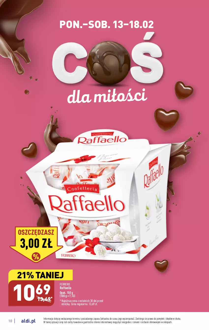 Gazetka promocyjna Aldi - Pełny katalog - ważna 13.02 do 18.02.2023 - strona 10 - produkty: Fa, Ferrero, Raffaello